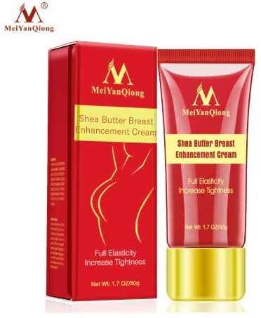 MeiYanQiong Herbal Breast Enlargement Cream Effective Full Elasticity Breast Enhancer Increase Tightness Big Bust Body Cream Breast Care 50g