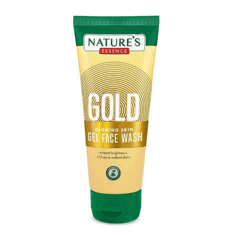 Buy Nature's Essence Gold Glowing skin gel face wash - 50ml - Purplle
