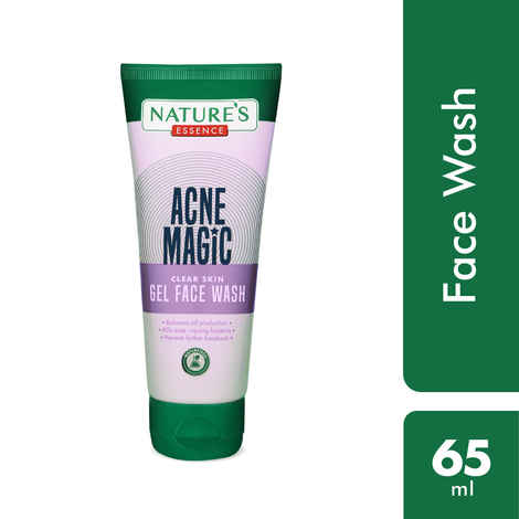 Buy Nature's Essence Acne Magic clear skin gel face wash 65ml - Purplle