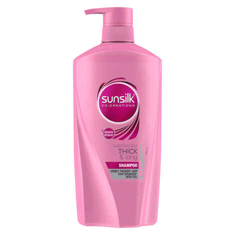 Buy Sunsilk Lusciously Thick & Long Shampoo (650 ml) - Purplle