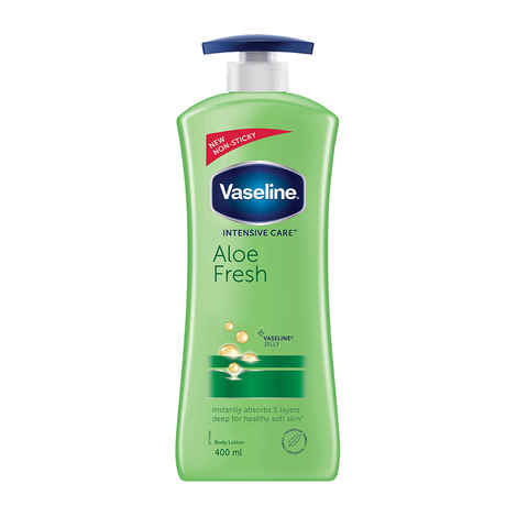 Buy Vaseline Intensive Care Aloe Fresh Body Lotion (400 ml) - Purplle