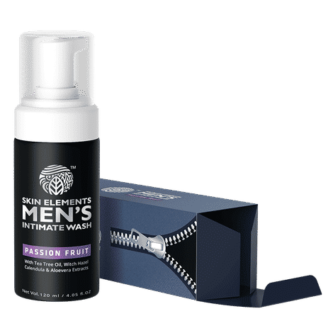 Buy Skin Elements Intimate Wash For Men With Passion Fruit (120 ml) - Purplle