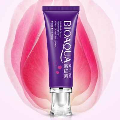 Buy BioAQUA Nenhong Pink Cherry Lip Private Part Nipple Bleaching Whitening Pinkish Cream (30 ml) - Purplle