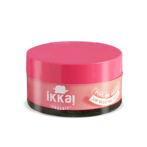 Buy IKKAI Organic Pink Me Again Hydrating Lip Sleeping Mask | Kokum & Shea Butter | All Skin Types | Chemical Free | 20g - Purplle