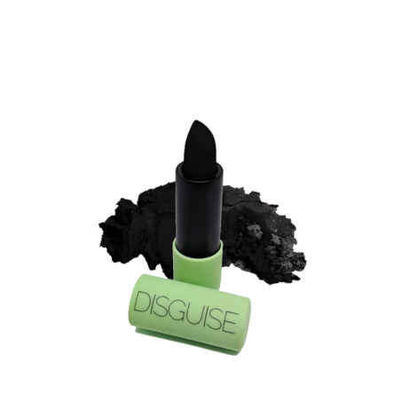 DISGUISE COSMETICS Ultra-Comfortable Satin Matte Lipstick Black Slayer