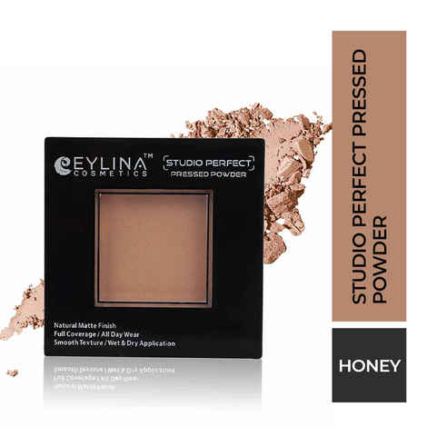 Buy Eylina Studio Perfect Pressed Powder - SPP18 - Honey - Purplle