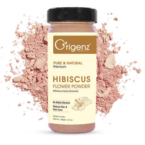 Buy Origenz Premium Hibiscus Powder for Hair & Skin (100 g) - Purplle
