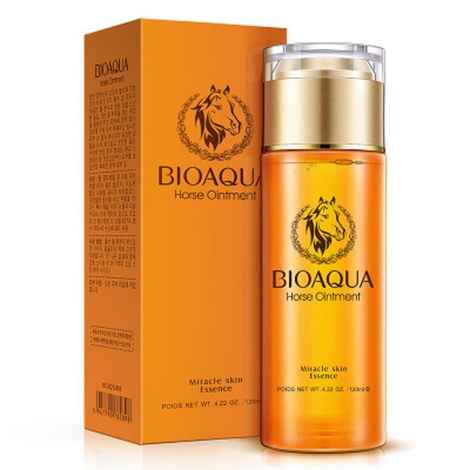 Buy BioAQUA Horse Ointment Miracle Skin Liquid Essence Toner (100 g) - Purplle