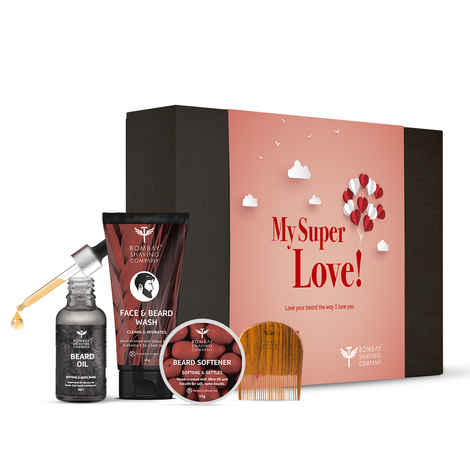 Bombay Shaving Company Premium Beard Grooming Kit | Beard Growth Oil, Beard Softener, Beard Shampoo & Conditioner and Beard Brush