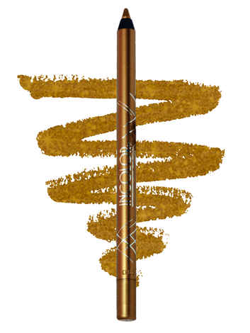 Buy Incolor Glide Gel Eye Pencil 04 PURE GOLD 1.2 Gms - Purplle