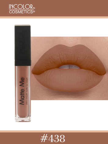 Buy Incolor Matte Me Lip gloss 438 6 Ml - Purplle