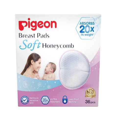 Buy Pigeon Breast Pads Honeycomb 36 Pcs Pack - Purplle