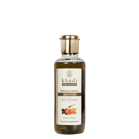 Buy Khadi Shuddha Shikakai & Honey Shampoo - Anti Frizz & Hydrating (Sls, Sles & Paraben Free) - Purplle