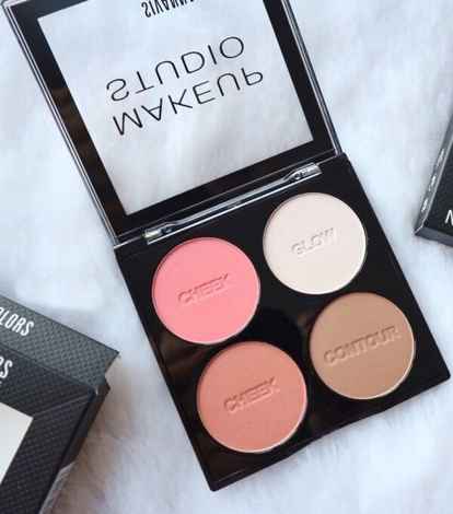 SIVANNA COLORS Makeup Studio Cheek & Contour Palette (HF-356-02)