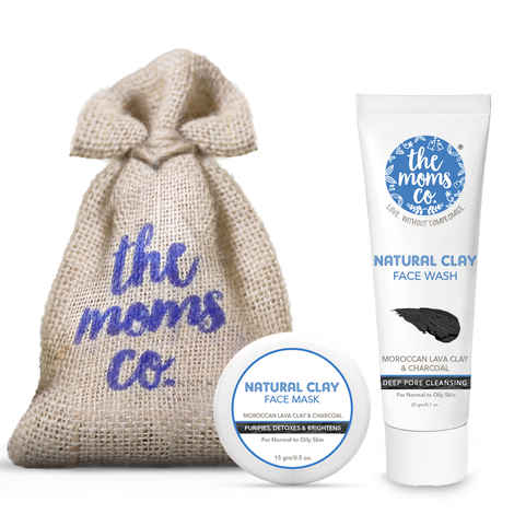 Buy The Moms Co.Skin Detox and Clarifying Kit - Purplle