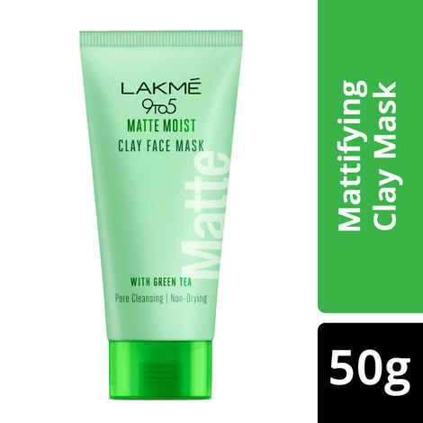 Lakme 9to5 Matte Moist Clay Face Mask (50 g)