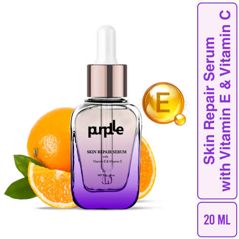 Buy Purplle Skin Repair Serum with Vitamin E & Vitamin C | All Skin Types | Brightening | Hydrating | Blemish Removal | Anti-Aging (20 ml) - Purplle