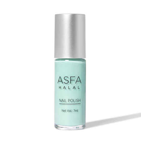 Buy Asfa Halal Nail Polish, Green Flurry 023 (7 ml) - Purplle