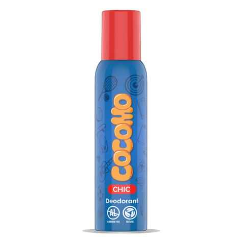 Buy Cocomo Chic Deodorant - For Girls, With Tea Tree & Passion Fruit, Natural & Safe Deodorant for Tweens & Teens - 150 ml - Purplle