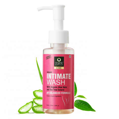 Buy Organic Harvest Intimate Wash (100 ml) - Purplle