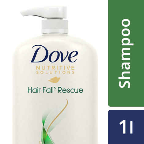 Buy Dove Hair fall Rescue Shampoo, (1 ltr) - Purplle