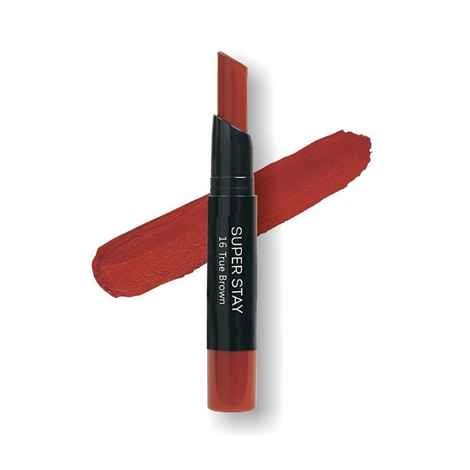 Buy Me-On Super Stay Matte Lipstick Shade#True Brown (2 g) - Purplle