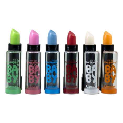 Buy Kiss Beauty Pack of 6 Lip Balms (Multi) 4 gms each - Purplle