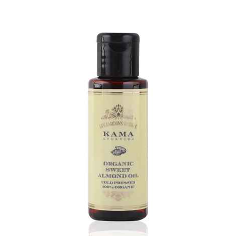 Buy Kama Ayurveda KAMA AYURVEDA ORGANIC SWEET ALMOND OIL (50ML - IN) - Purplle