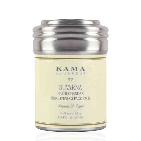 Buy Kama Ayurveda Suvarna Haldi Chandan Bright. Face Pack - 25g - IN - Purplle