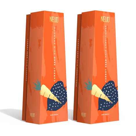 Buy NEUD Carrot Seed Premium Shampoo & Hair Conditioner Combo for Men & Women (300 ml Each) - Purplle