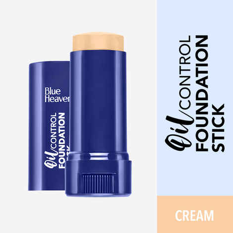 Buy Blue Heaven Oil control foundation stick, Cream 201 - Purplle