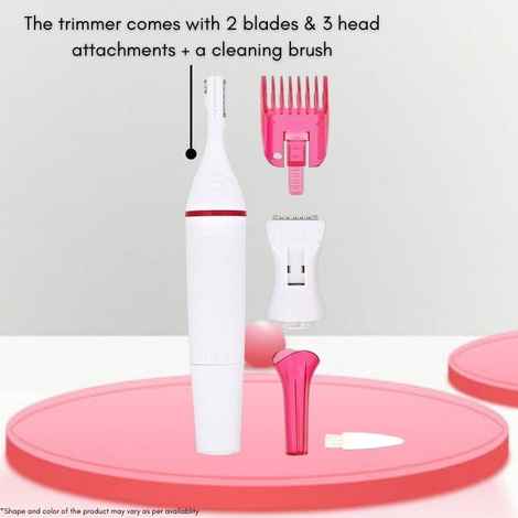 Buy Beautiliss Professional Sensitive precision trimmer for Face, underarms, Bikini line and Eyebrow trimmer - Purplle