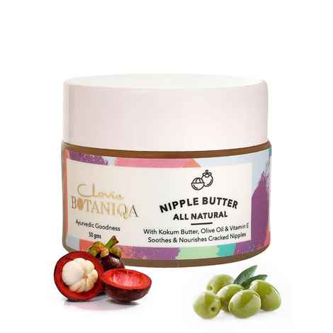 Buy Clovia Botaniqa Nipple Butter with Kokum Butter Natural & Ayurvedic, Baby Safe - 50gm - Purplle