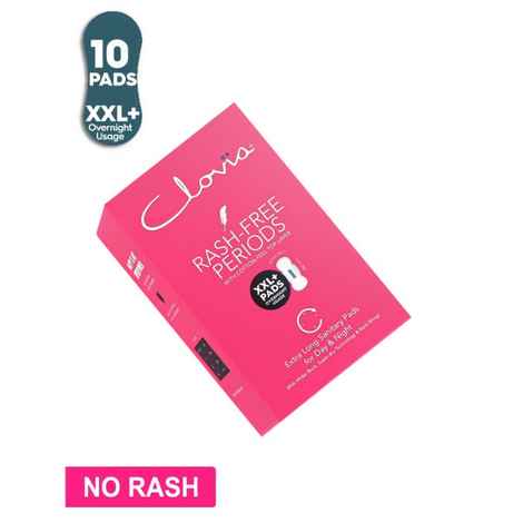 Clovia Sanitary Pads- XXL+ for Day & Night Usage - 350mm- 10 Pads