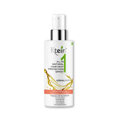 Buy Ktein All in 1 Natural Hair Heat Protection Spray with Argan Oil Vitamin E Pro Vitamin B3 (100 ml) - Purplle