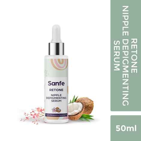 Buy Sanfe Lightening & Depigmenting Breast Serum for Women - 50ml with Hyaluronic Acid & Niacinamide Treats Hyperpigmentation, Moisturises and Nourishes - Purplle