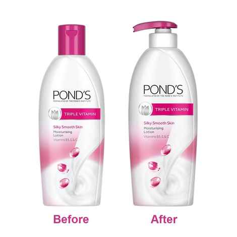 Buy POND'S Triple Vitamin Moisturising Body Lotion (300 ml) - Purplle