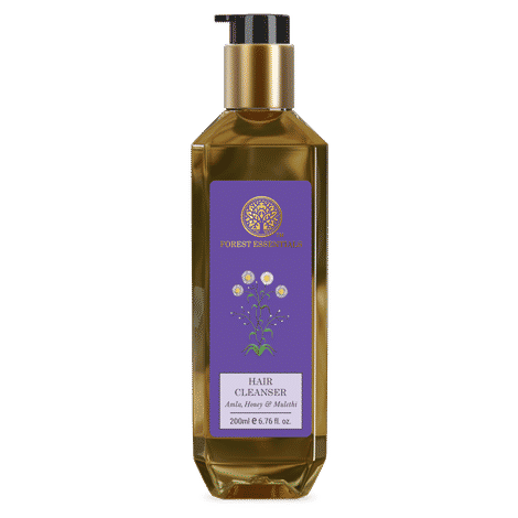 Buy Forest Essentials Hair Cleanser Amla, Honey & Mulethi 200 ml - Purplle