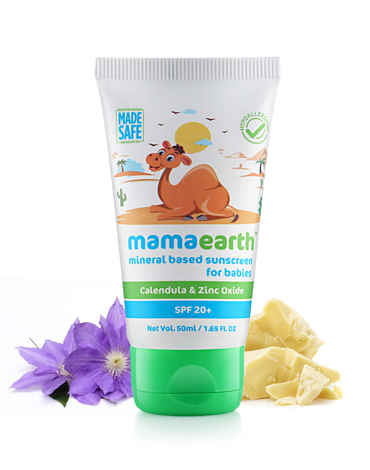 Buy Mamaearth Mineral Based Sunscreen For Babies (50 ml) - Purplle
