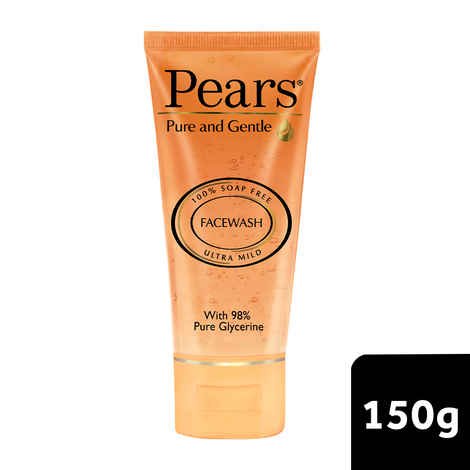 Buy Pears Pure and Gentle Daily Cleansing Facewash 150 g - Purplle