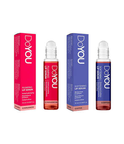 DoYOU Plumping Lip Serum Cinnamon & Softening Lip Serum Coffee
