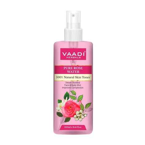 Buy Vaadi Herbals Rose Water - 100% Natural & Pure (250 ml) - Purplle