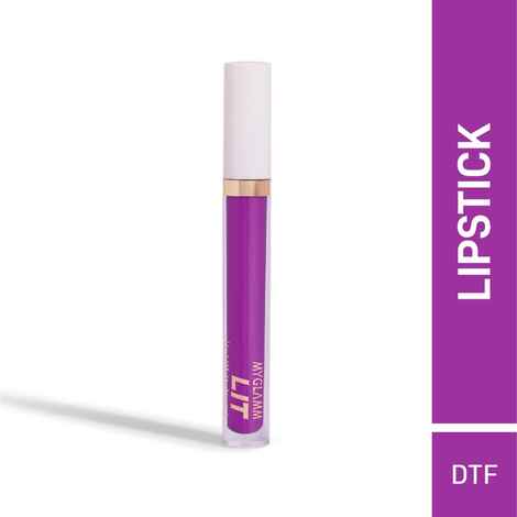 Buy MyGlamm LIT Liquid Matte Lipstick-Dtf-3ml - Purplle