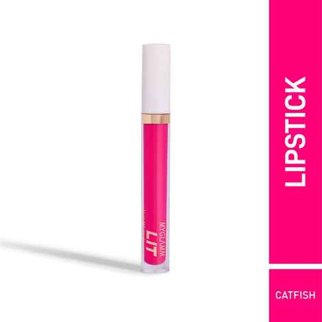 Buy MyGlamm LIT Liquid Matte Lipstick-Catfish-3ml - Purplle