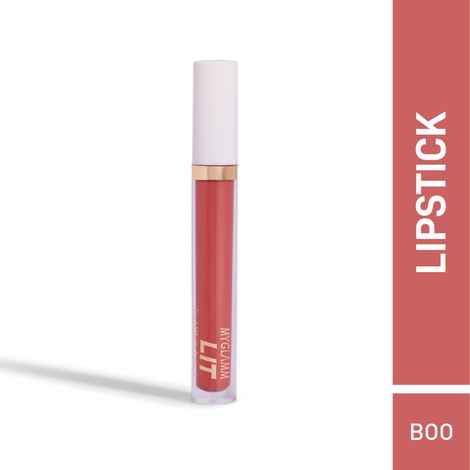 Buy MyGlamm LIT Liquid Matte Lipstick-Boo-3ml - Purplle