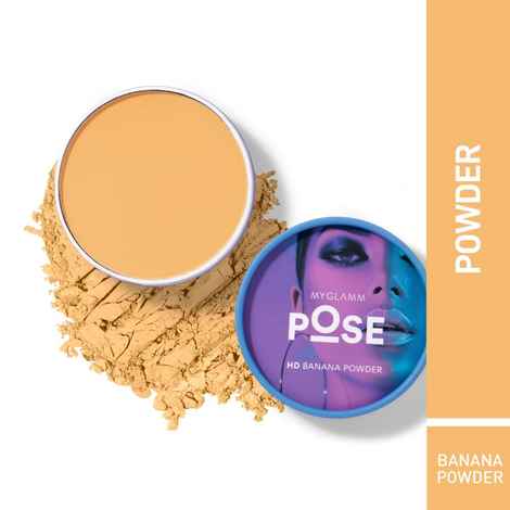 Buy MyGlamm POSE HD Banana Powder-Yellow-9 gm - Purplle