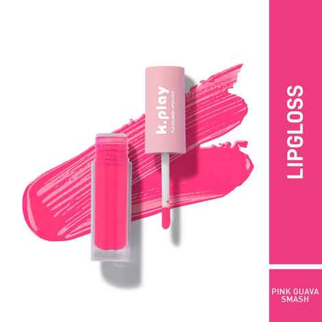 MyGlamm K.Play Flavoured Lipgloss-Pink Guava Smash-4.5 ml