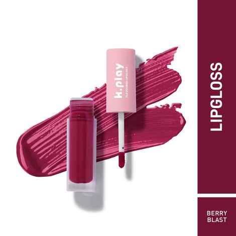 Buy MyGlamm K.Play Flavoured Lipgloss-Berry Blast-4.5ml - Purplle