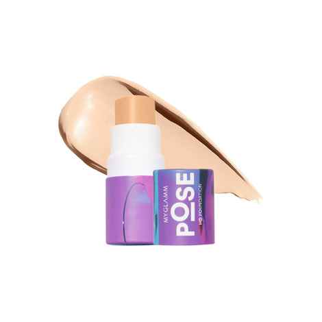 Buy MyGlamm POSE HD Foundation Stick-Warm Sand ( 5 g) - Purplle