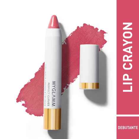 MyGlamm Perfect Curves Matte Lip Crayon-Debutante-3.7 gm